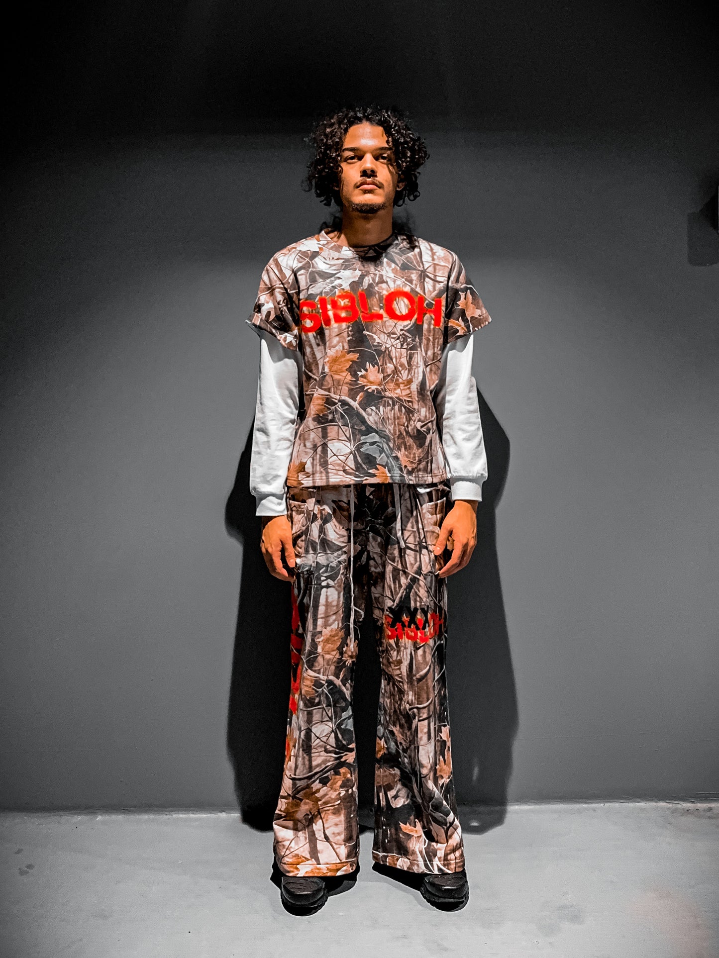 Beige Tree Camo Set