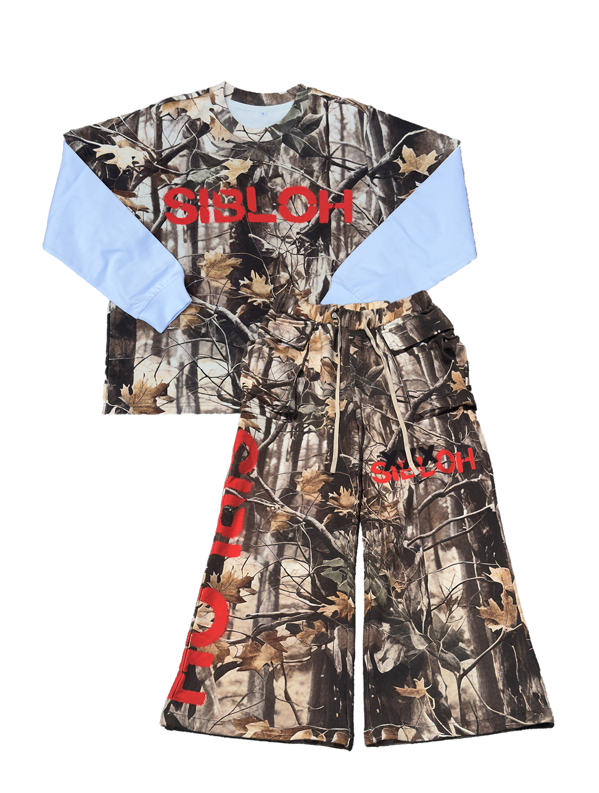 Beige Tree Camo Set